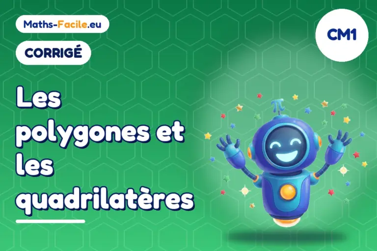Corrigé des exercices de maths CM1 : corrigé des exercices de maths CM1