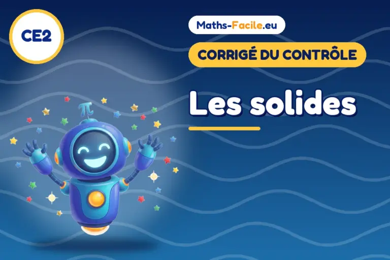 Corrigé du contrôle de maths CE2 : corrigé du contrôle de maths CE2