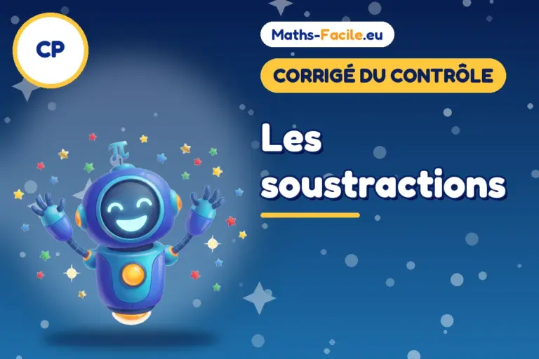 Corrigé du contrôle de maths CP : corrigé du contrôle de maths CP