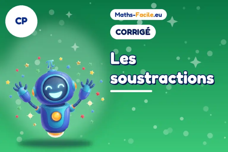 Corrigé des exercices de maths CP : corrigé des exercices de maths CP