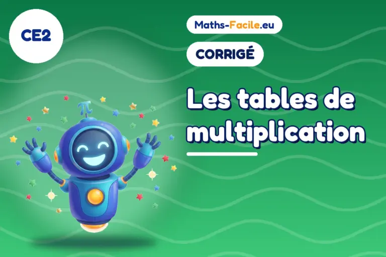 Corrigé des exercices de maths CE2 : corrigé des exercices de maths CE2