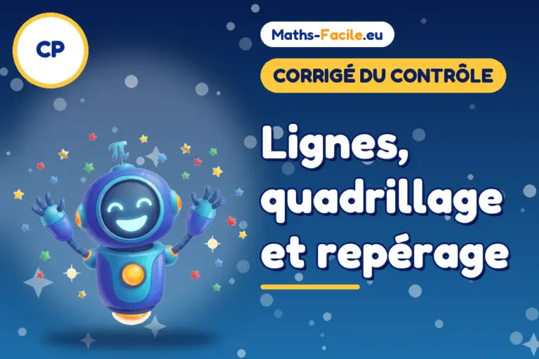 Corrigé du contrôle de maths CP : corrigé du contrôle de maths CP