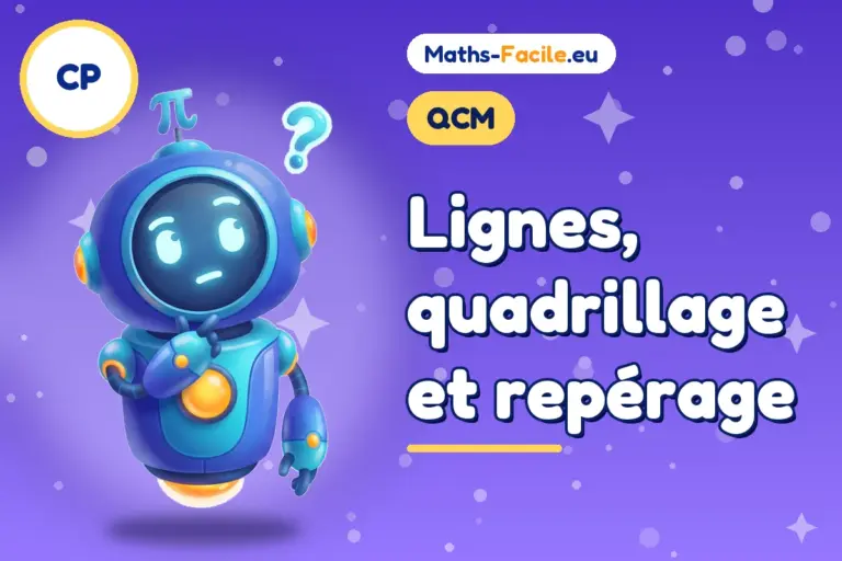 QCM de maths CP : QCM de maths CP