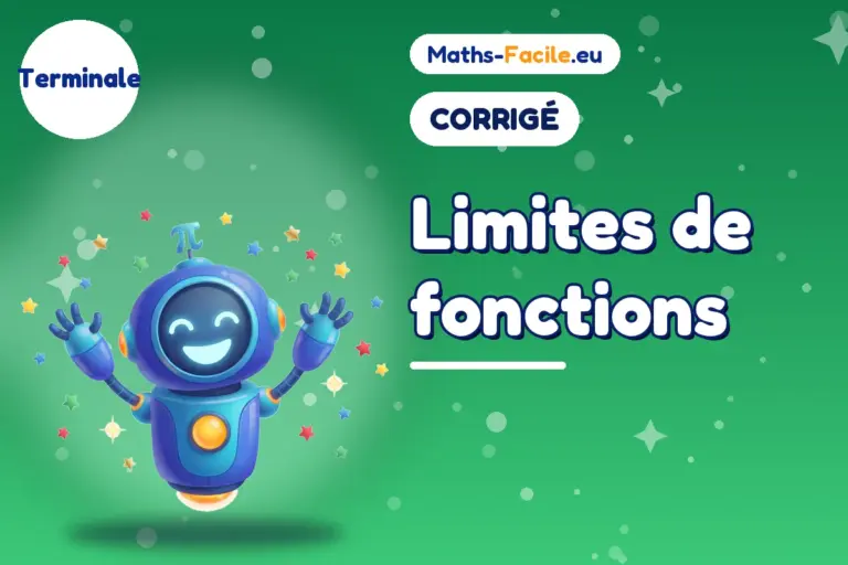 Corrigé des exercices de maths Terminale : corrigé des exercices de maths Terminale