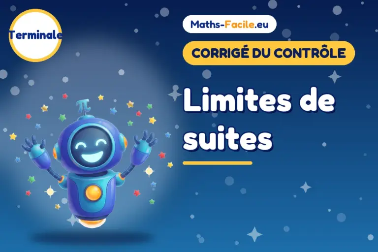 Corrigé du contrôle de maths Terminale : corrigé du contrôle de maths Terminale