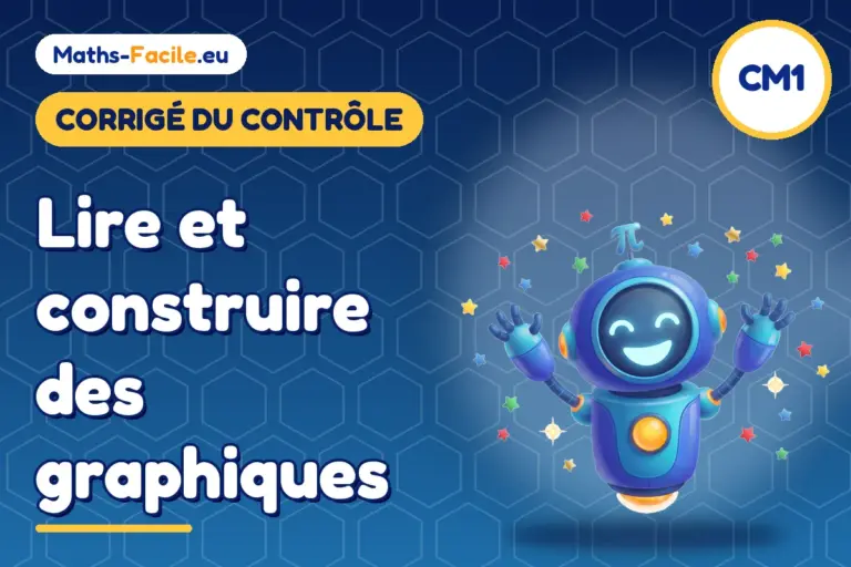 Corrigé du contrôle de maths CM1 : corrigé du contrôle de maths CM1