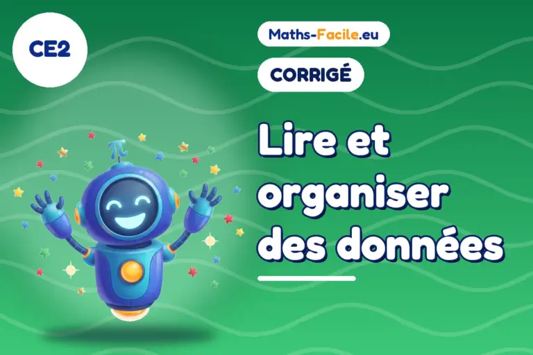 Corrigé des exercices de maths CE2 : corrigé des exercices de maths CE2