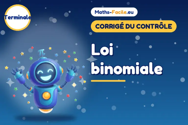Corrigé du contrôle de maths Terminale : corrigé du contrôle de maths Terminale