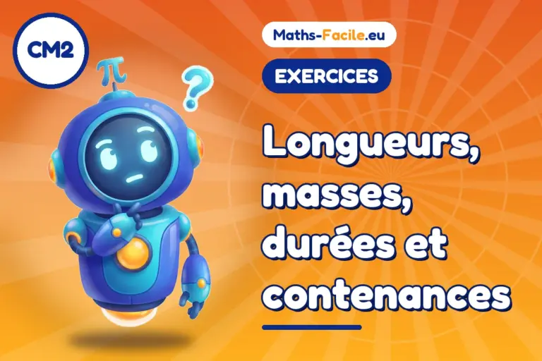 Exercices de maths CM2 : exercices de maths CM2