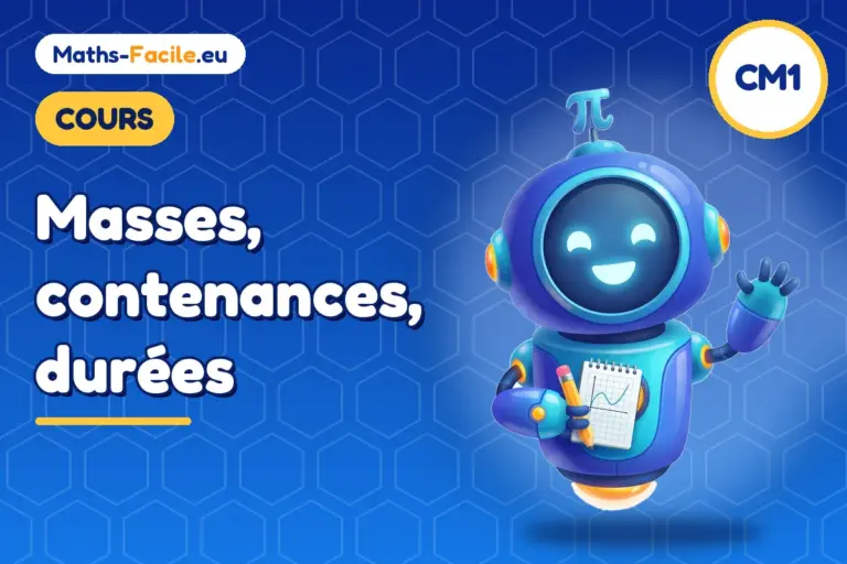 Cours de maths CM1 : cours de maths CM1