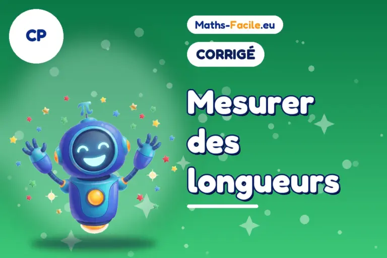 Corrigé des exercices de maths CP : corrigé des exercices de maths CP