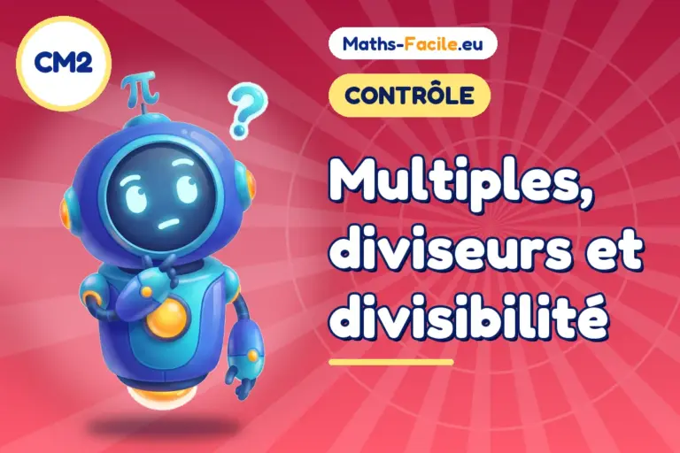 Contrôle de maths CM2 : contrôle de maths CM2