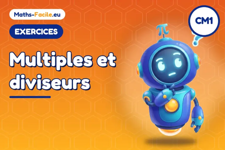 Exercices de maths CM1 : exercices de maths CM1