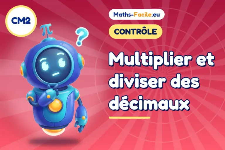 Contrôle de maths CM2 : contrôle de maths CM2