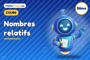 Cours de maths 5ème : Nombres relatifs