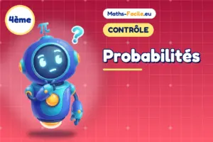 Contrôle de maths 4ème : Probabilités