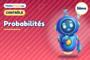 Contrôle de maths 5ème : Probabilités