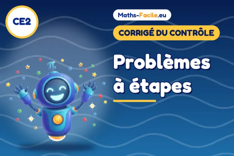 Corrigé du contrôle de maths CE2 : corrigé du contrôle de maths CE2