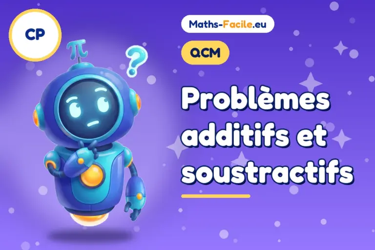 QCM de maths CP : QCM de maths CP