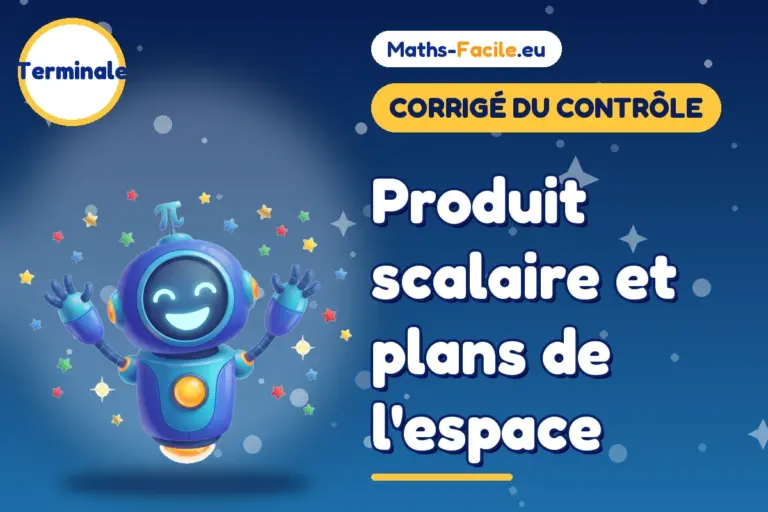 Corrigé du contrôle de maths Terminale : corrigé du contrôle de maths Terminale