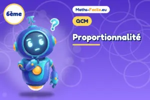 QCM de maths 6ème : Proportionnalité