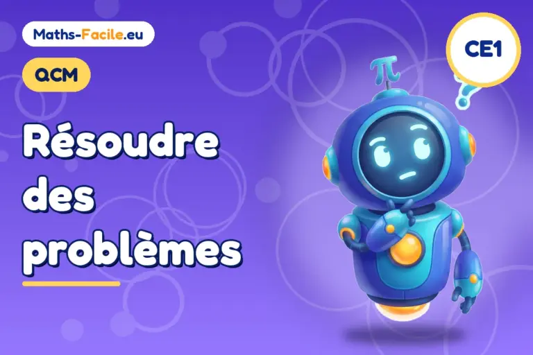QCM de maths CE1 : QCM de maths CE1