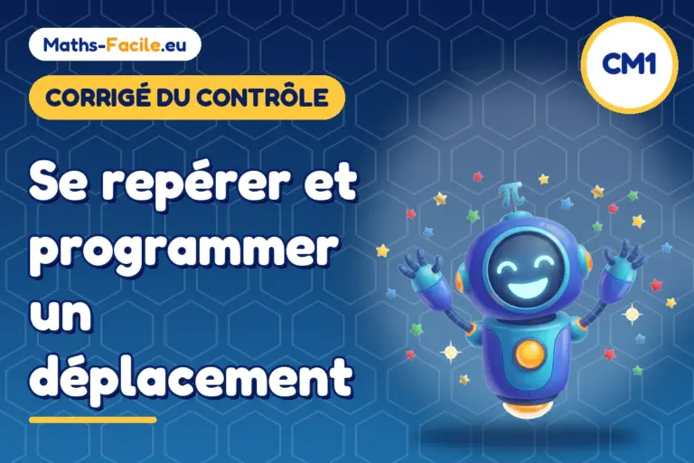 Corrigé du contrôle de maths CM1 : corrigé du contrôle de maths CM1