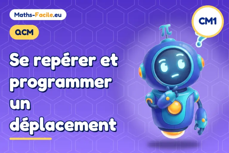 QCM de maths CM1 : QCM de maths CM1