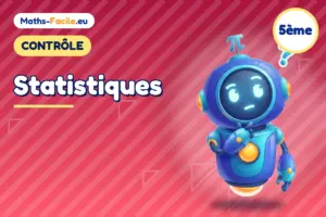 Contrôle de maths 5ème : Statistiques