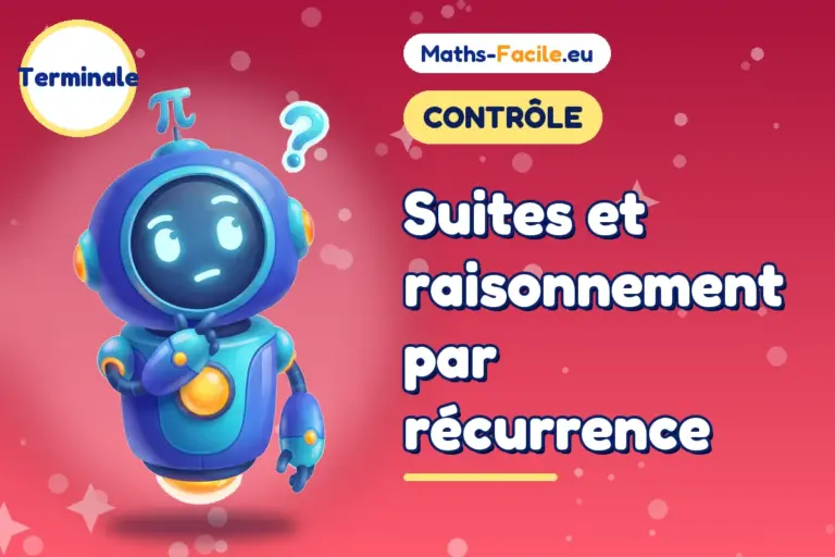 Contrôle de maths Terminale : contrôle de maths Terminale