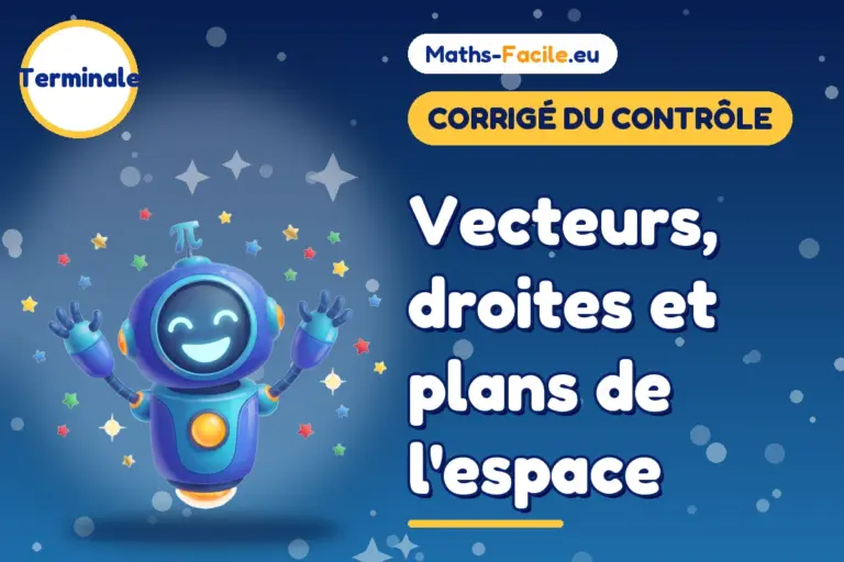 Corrigé du contrôle de maths Terminale : corrigé du contrôle de maths Terminale