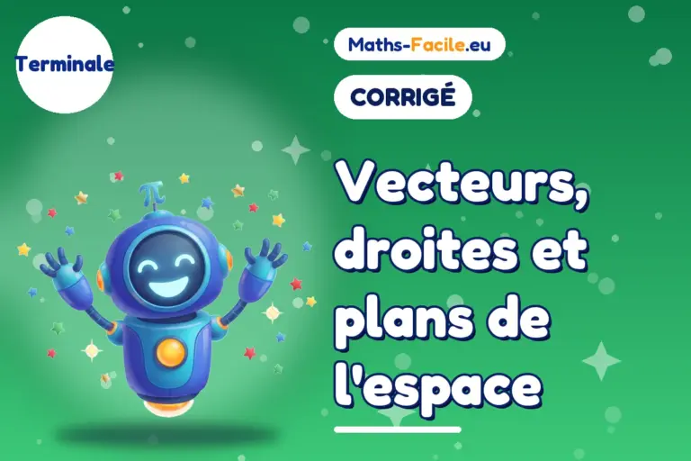 Corrigé des exercices de maths Terminale : corrigé des exercices de maths Terminale
