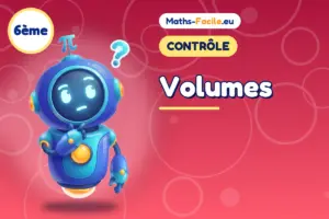 Contrôle de maths 6ème : Volumes