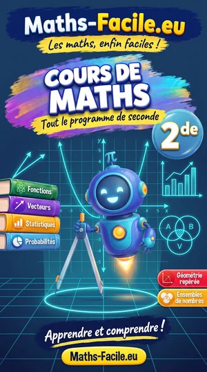 Jaquette du livre : Cours de maths 2de