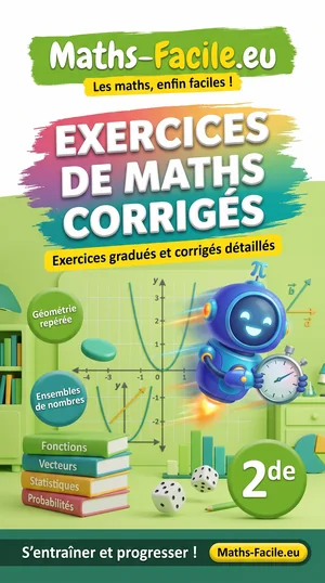 Livre PDF : Exercices corrigés de maths 2de